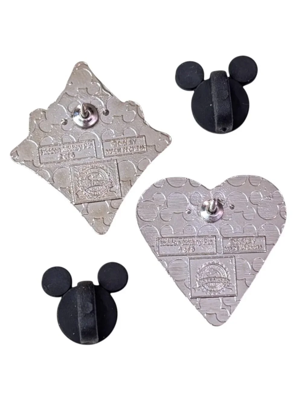 Alice in Wonderland Disney Pins: Cheshire Cat and Alice Playing Card Suits